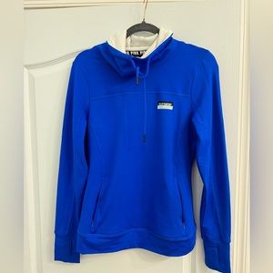 PINK VICTORIA’S SECRET - PULLOVER FUNNEL NECK SWEATSHIRT